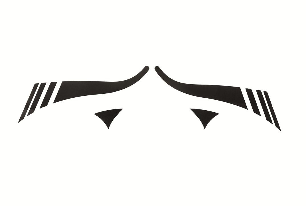HPS 7000 label set "trail" black