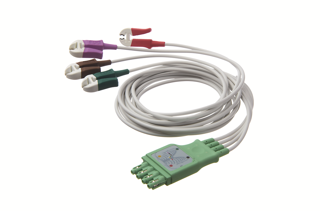 EKG 4-adrig Thorax EURO, 1m