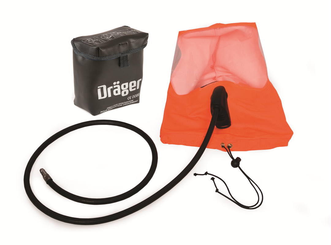 PSS rescue hood with bag