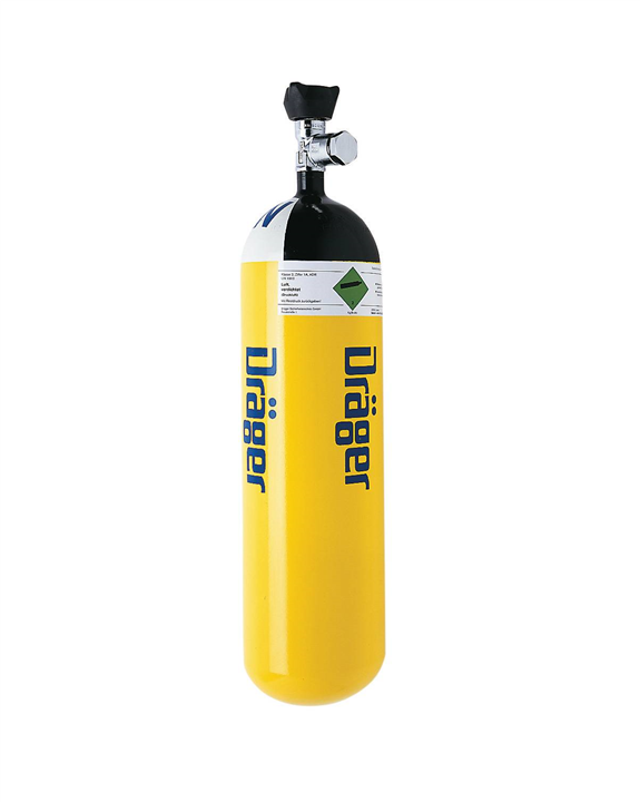 Ocelová tlaková láhev 6,0 l / 300 bar