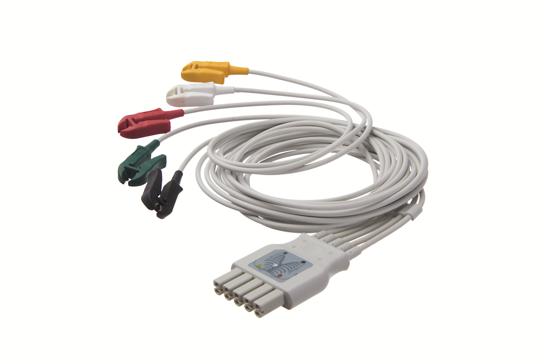 EKG 5-adrig Dual-Pin EUR, 1,5m