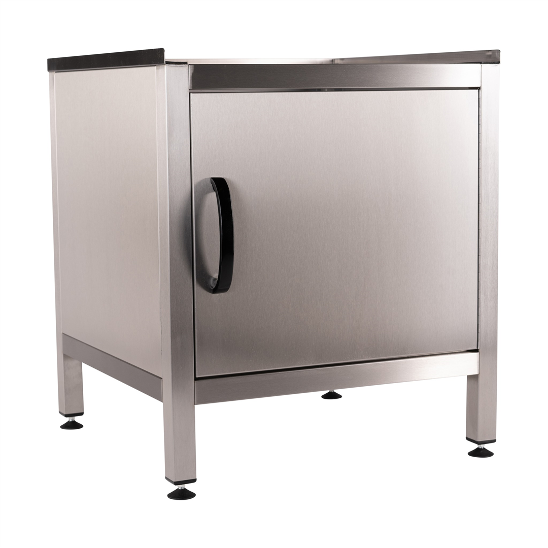 Stainless steel frame closed W9