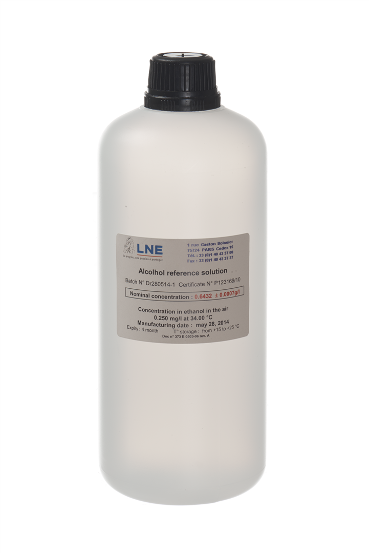 Patrón de calibración (Alcotest) 500 mL